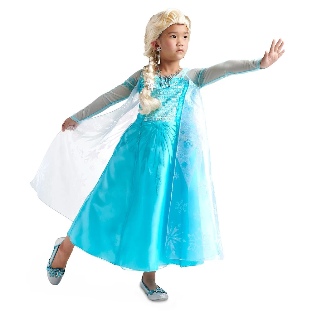 Disney Elsa Costume Collection For Kids – Frozen 4 Disney Elsa Costume Collection For Kids – Frozen - Image 2