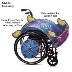 Disney Jasmine Magic Carpet Wheelchair Wrap – Aladdin -Girls Clothing Store 2842107019077 3