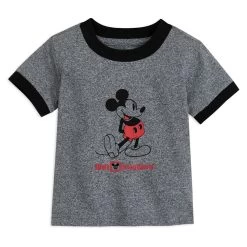 Mickey Mouse Standing Ringer T-Shirt For Baby – Walt Disney World