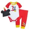 Disney Mickey Mouse 1st Birthday Bodysuit Set For Baby -Girls Clothing Store 5000057340162