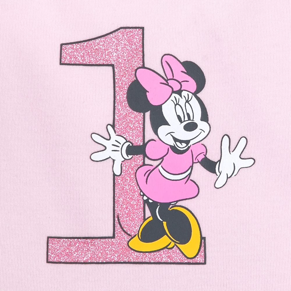 Disney Minnie Mouse 1st Birthday Dress Set For Baby 5 Disney Minnie Mouse 1st Birthday Dress Set For Baby - Image 3