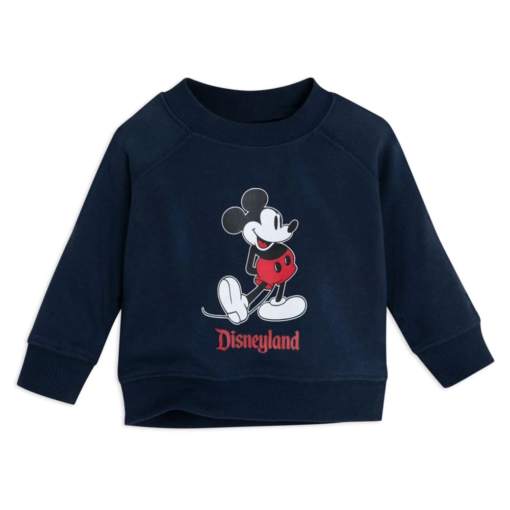 Mickey Mouse Standing Sweatshirt For Baby – Disneyland 3 Mickey Mouse Standing Sweatshirt For Baby – Disneyland