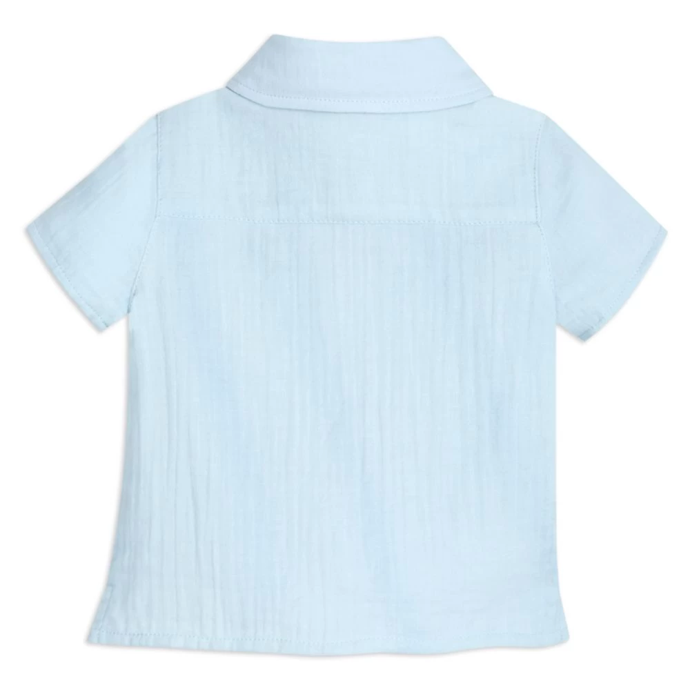 Disney Mickey Mouse Icon Woven Shirt And Pants Set For Baby 6 Disney Mickey Mouse Icon Woven Shirt And Pants Set For Baby - Image 4