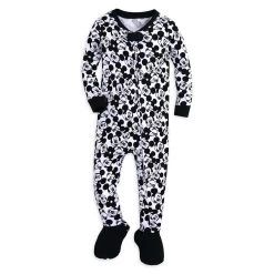 Disney Mickey Mouse Long Sleeve Stretchie Sleeper For Baby