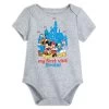 Mickey Mouse And Friends ''My First Visit'' Bodysuit For Baby – Disneyland 2 Mickey Mouse And Friends ''My First Visit'' Bodysuit For Baby – Disneyland -Girls Clothing Store 5000059580321