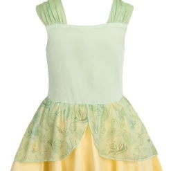 Tiana Disney Story Play Dress For Kids – The Princess And The Frog 9 Tiana Disney Story Play Dress For Kids – The Princess And The Frog -Girls Clothing Store 5002041400300 2