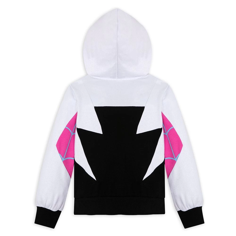 Disney Ghost-Spider Costume Zip Hoodie For Kids 4 Disney Ghost-Spider Costume Zip Hoodie For Kids - Image 2