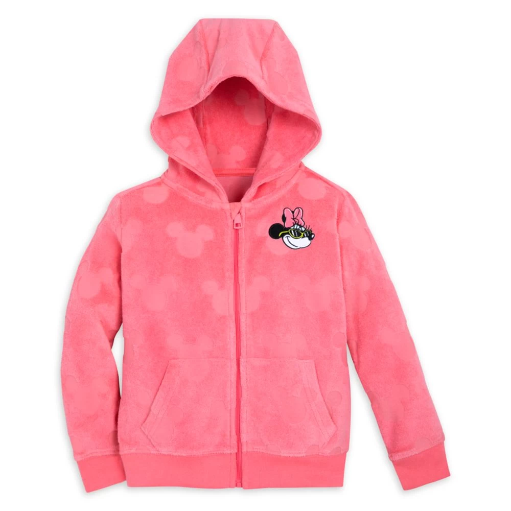 Disney Mickey And Minnie Mouse Burnout Zip Hoodie For Girls 3 Disney Mickey And Minnie Mouse Burnout Zip Hoodie For Girls
