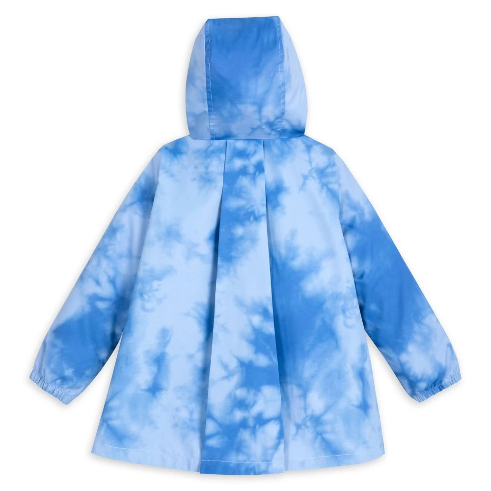 Disney Frozen Tie-Dye Hooded Rain Jacket For Girls 4 Disney Frozen Tie-Dye Hooded Rain Jacket For Girls - Image 2