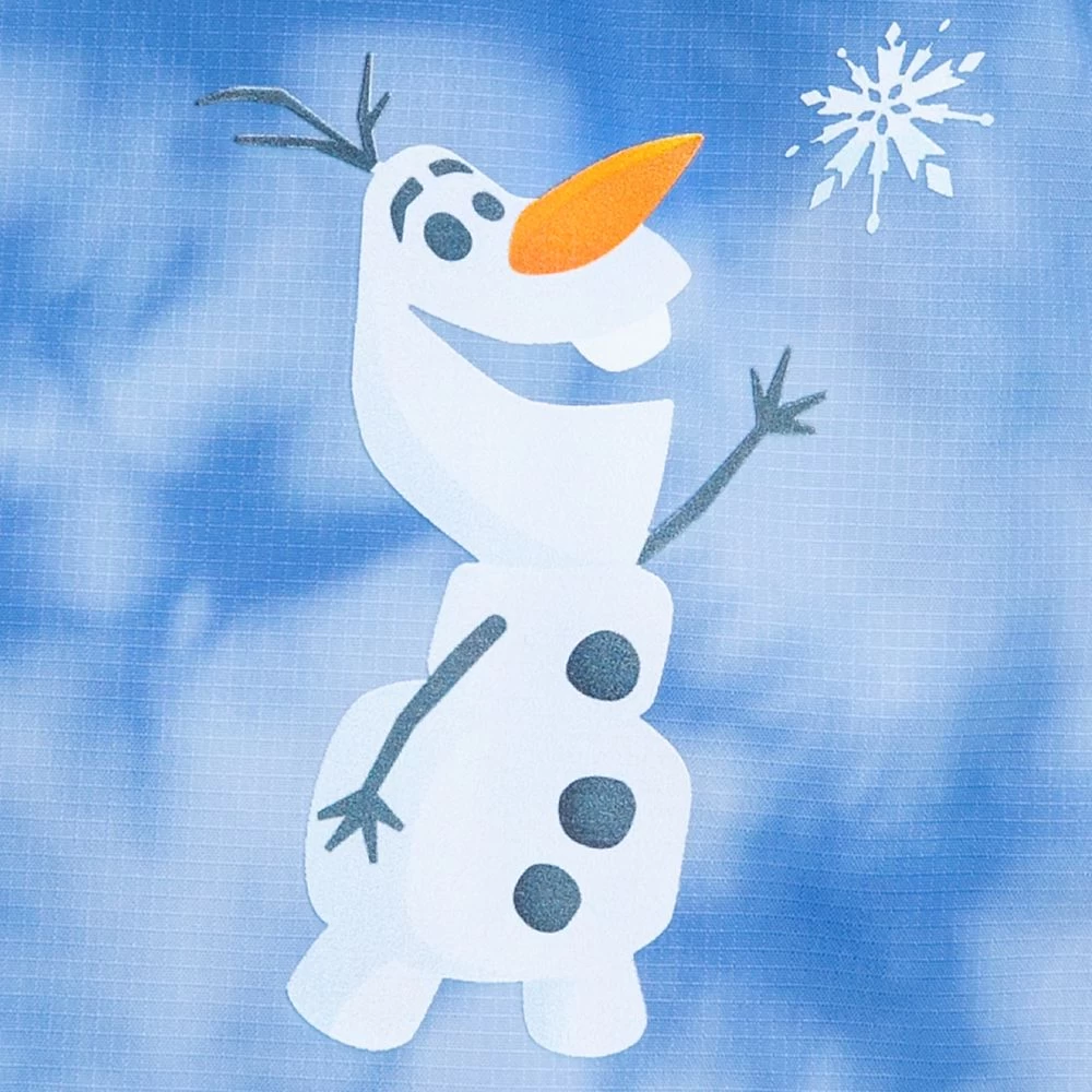 Disney Frozen Tie-Dye Hooded Rain Jacket For Girls 6 Disney Frozen Tie-Dye Hooded Rain Jacket For Girls - Image 4