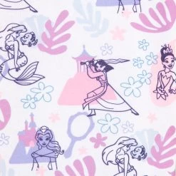 Disney Princess One-Piece Sleeper For Girls 11 Disney Princess One-Piece Sleeper For Girls -Girls Clothing Store 5005057390109 4