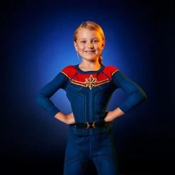 Disney Captain Marvel Costume PJ PALS For Kids -Girls Clothing Store 5005057393226 6