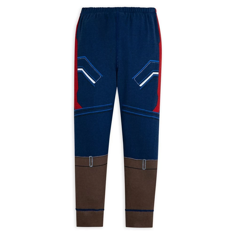 Disney Captain America Costume PJ PALS For Kids 9 Disney Captain America Costume PJ PALS For Kids - Image 7