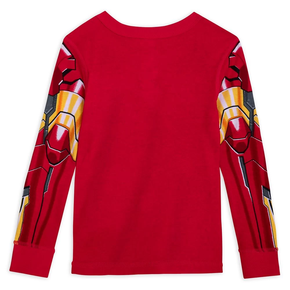 Disney Iron Man Costume PJ PALS For Kids 7 Disney Iron Man Costume PJ PALS For Kids - Image 5