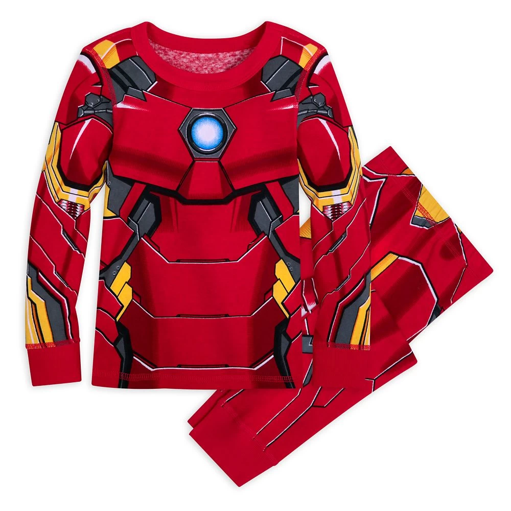 Disney Iron Man Costume PJ PALS For Kids 3 Disney Iron Man Costume PJ PALS For Kids
