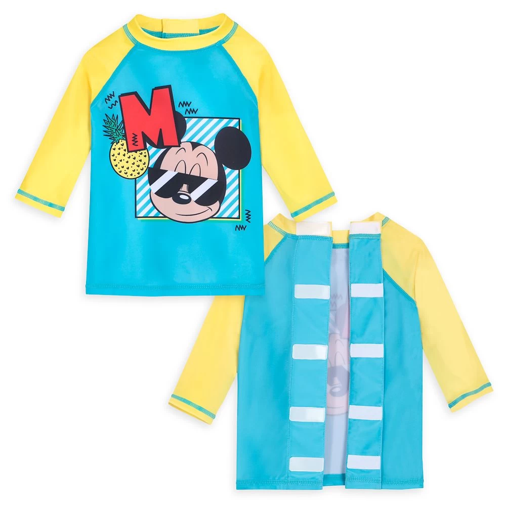 Disney Mickey Mouse Adaptive Rash Guard For Boys 3 Disney Mickey Mouse Adaptive Rash Guard For Boys