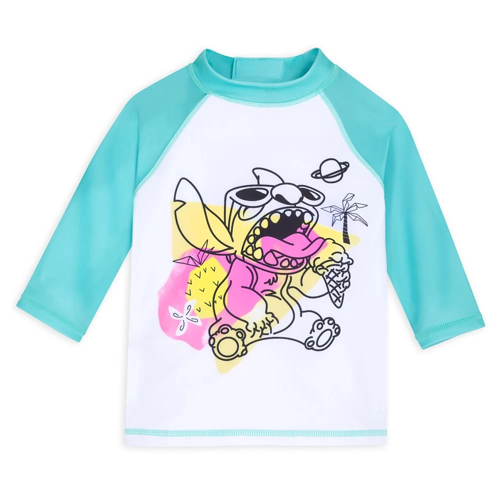 Disney Stitch Adaptive Rash Guard For Kids 4 Disney Stitch Adaptive Rash Guard For Kids - Image 2
