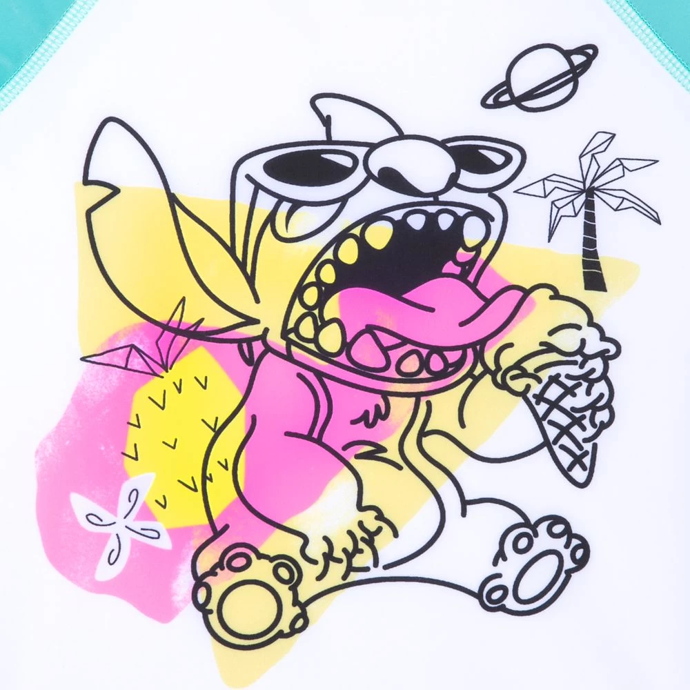 Disney Stitch Adaptive Rash Guard For Kids 7 Disney Stitch Adaptive Rash Guard For Kids - Image 5