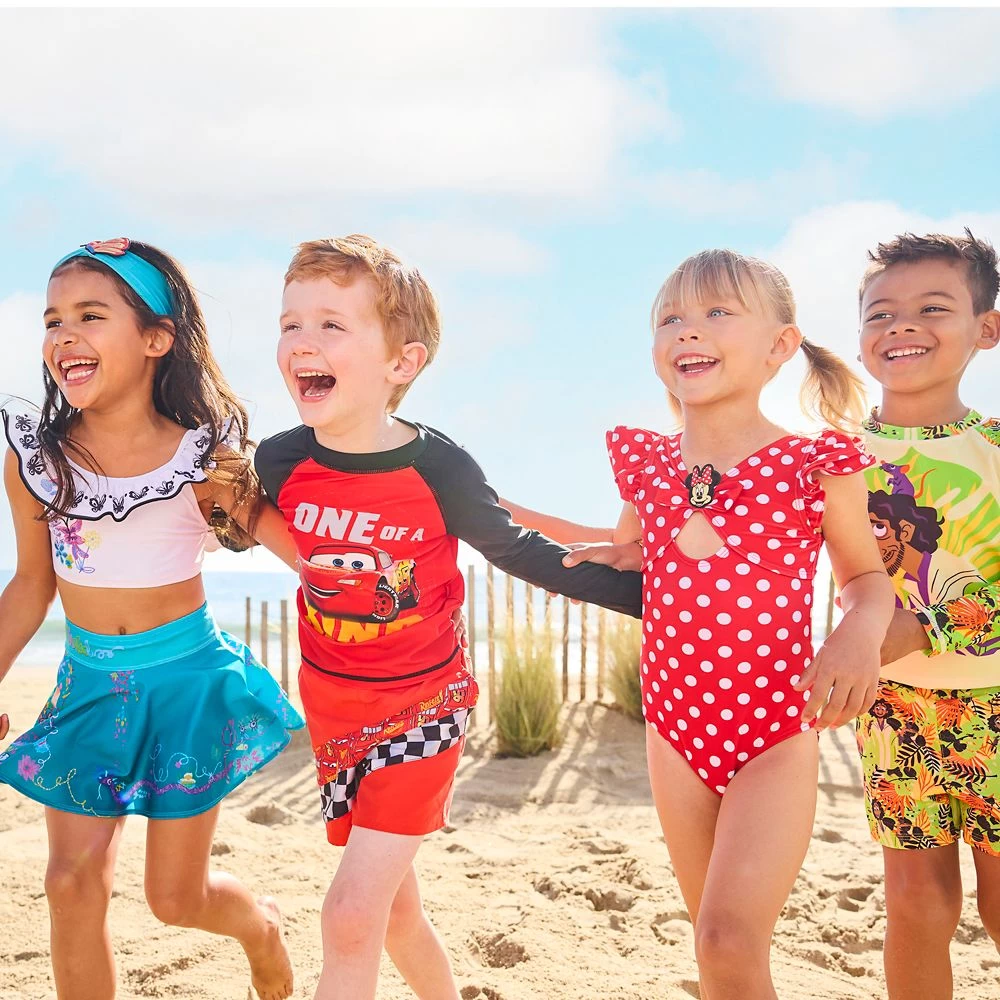 Disney Lightning McQueen Swim Trunks For Kids – Cars 7 Disney Lightning McQueen Swim Trunks For Kids – Cars - Image 5