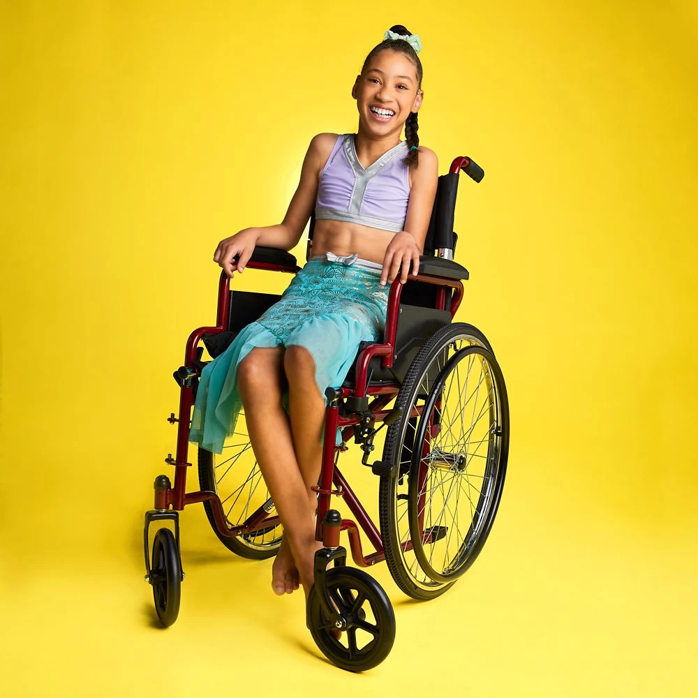 Disney Ariel Adaptive Swim Set For Girls – The Little Mermaid 4 Disney Ariel Adaptive Swim Set For Girls – The Little Mermaid - Image 2