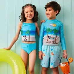 Disney Mickey And Minnie Mouse Summer Swim Trunks For Kids 10 Disney Mickey And Minnie Mouse Summer Swim Trunks For Kids -Girls Clothing Store 5006059190202 2