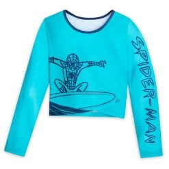 Disney Spider-Man Two-Piece Swimsuit For Girls -Girls Clothing Store 5006059190212 2