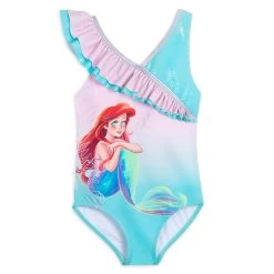 Disney Ariel Swimsuit For Girls β The Little Mermaid