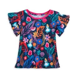 Front Page 28 Disney Alice In Wonderland Fashion T-Shirt For Girls