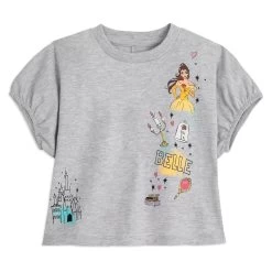 Disney Belle Fashion T-Shirt For Girls β Beauty And The Beast