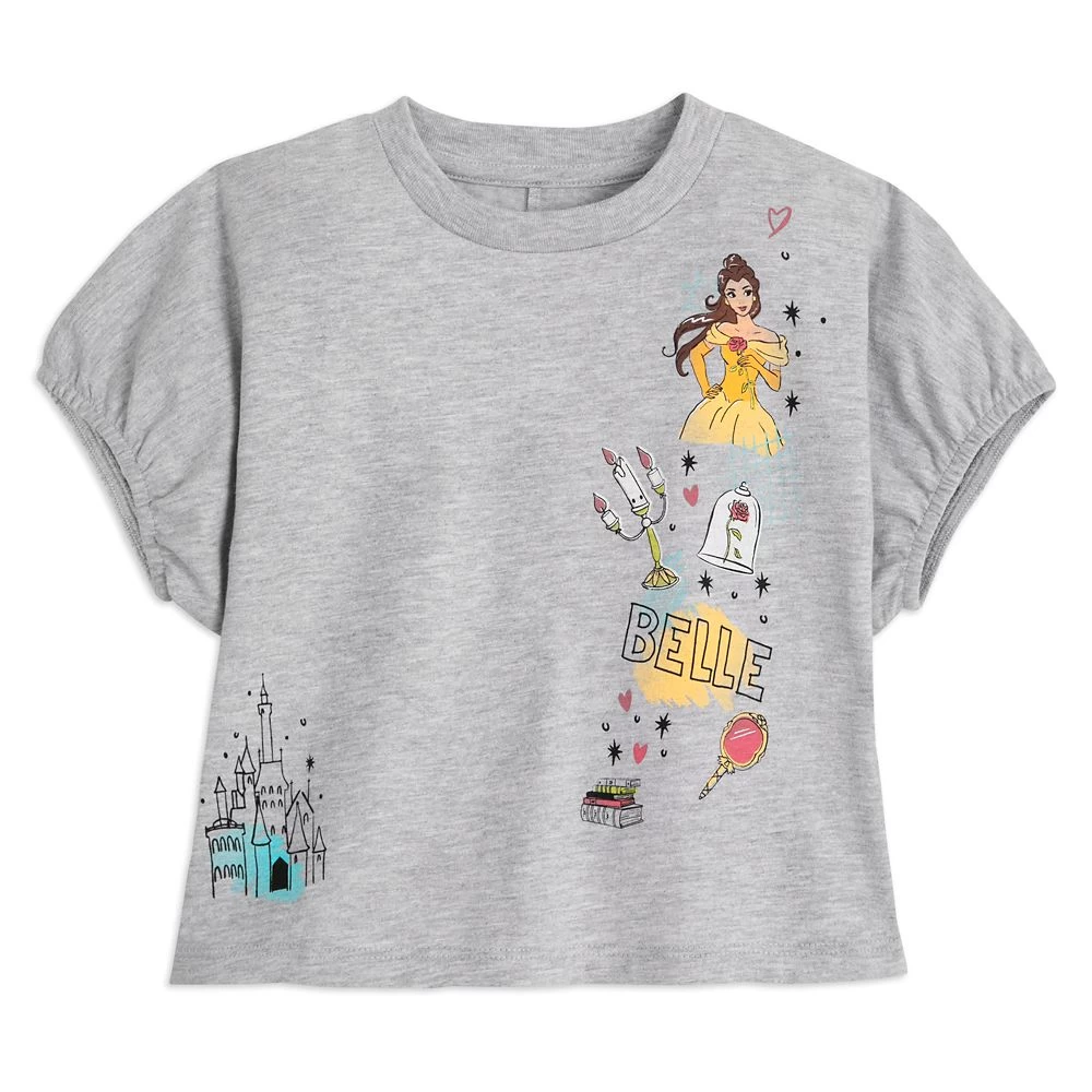 Disney Belle Fashion T-Shirt For Girls – Beauty And The Beast 3 Disney Belle Fashion T-Shirt For Girls – Beauty And The Beast