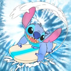 Disney Stitch Tie-Dye T-Shirt For Kids – Lilo & Stitch -Girls Clothing Store 5007048020352 2