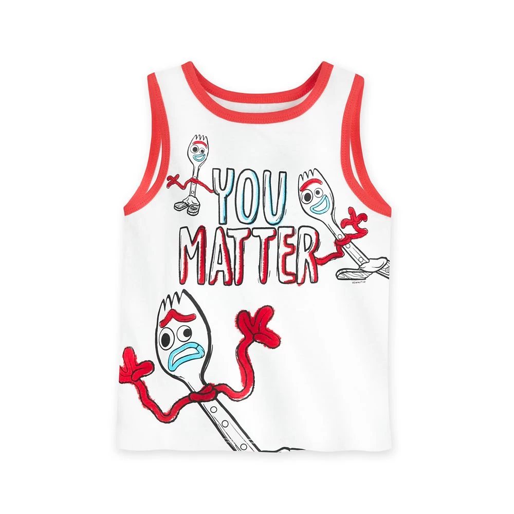 Disney Forky Fashion Tank Top For Kids – Toy Story 4 3 Disney Forky Fashion Tank Top For Kids – Toy Story 4