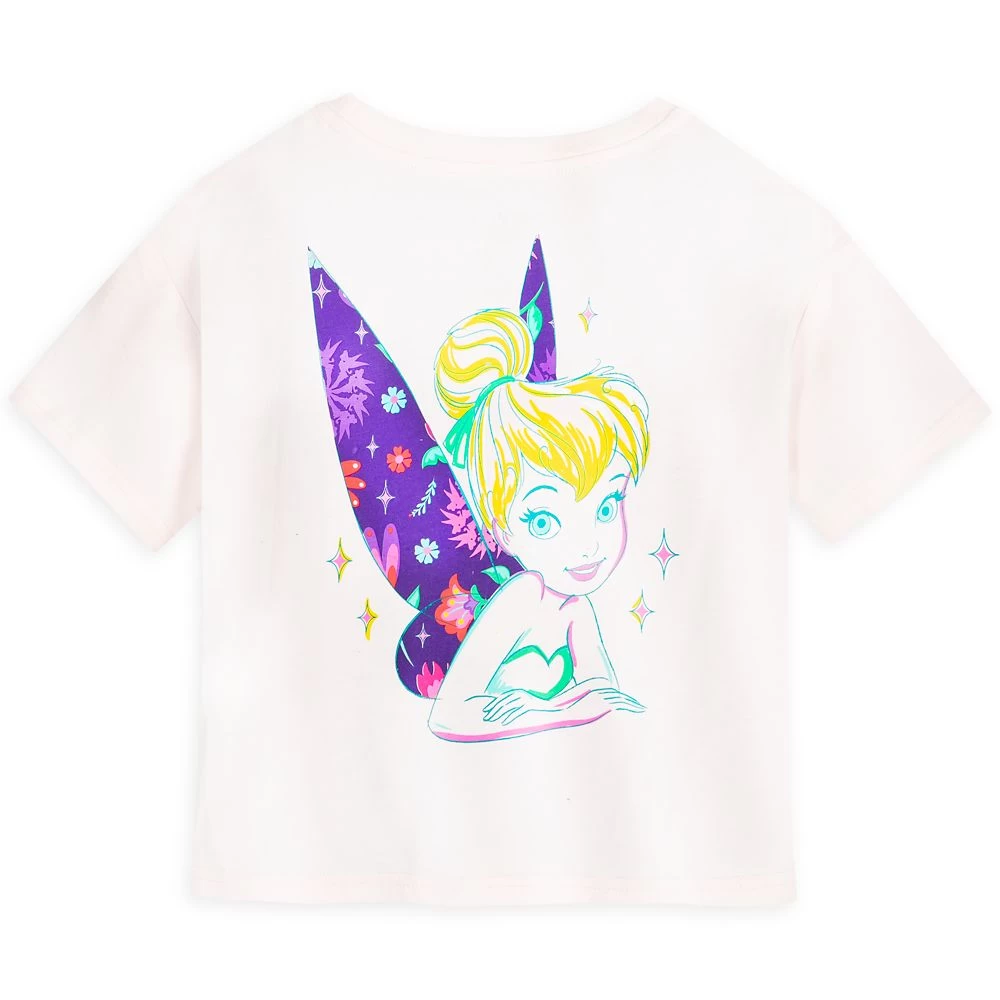 Disney Tinker Bell Fashion T-Shirt For Girls – Peter Pan 4 Disney Tinker Bell Fashion T-Shirt For Girls – Peter Pan - Image 2