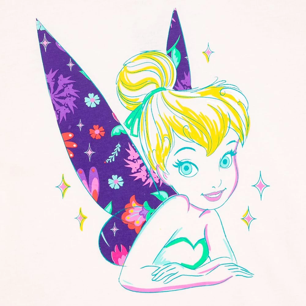 Disney Tinker Bell Fashion T-Shirt For Girls – Peter Pan 6 Disney Tinker Bell Fashion T-Shirt For Girls – Peter Pan - Image 4