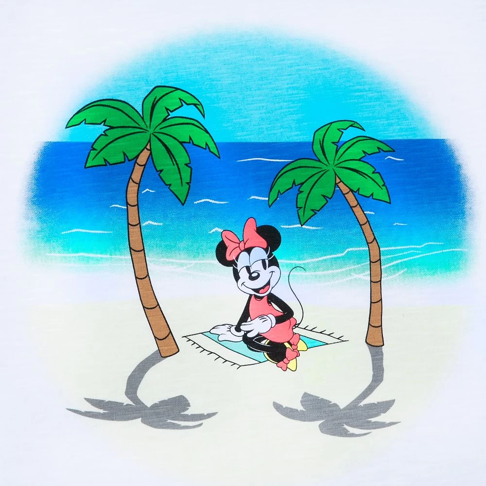 Disney Minnie Mouse Summer Beach T-Shirt For Kids 5 Disney Minnie Mouse Summer Beach T-Shirt For Kids - Image 3