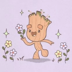 Disney Groot Fashion T-Shirt For Girls – Guardians Of The Galaxy -Girls Clothing Store 5007057390269 3