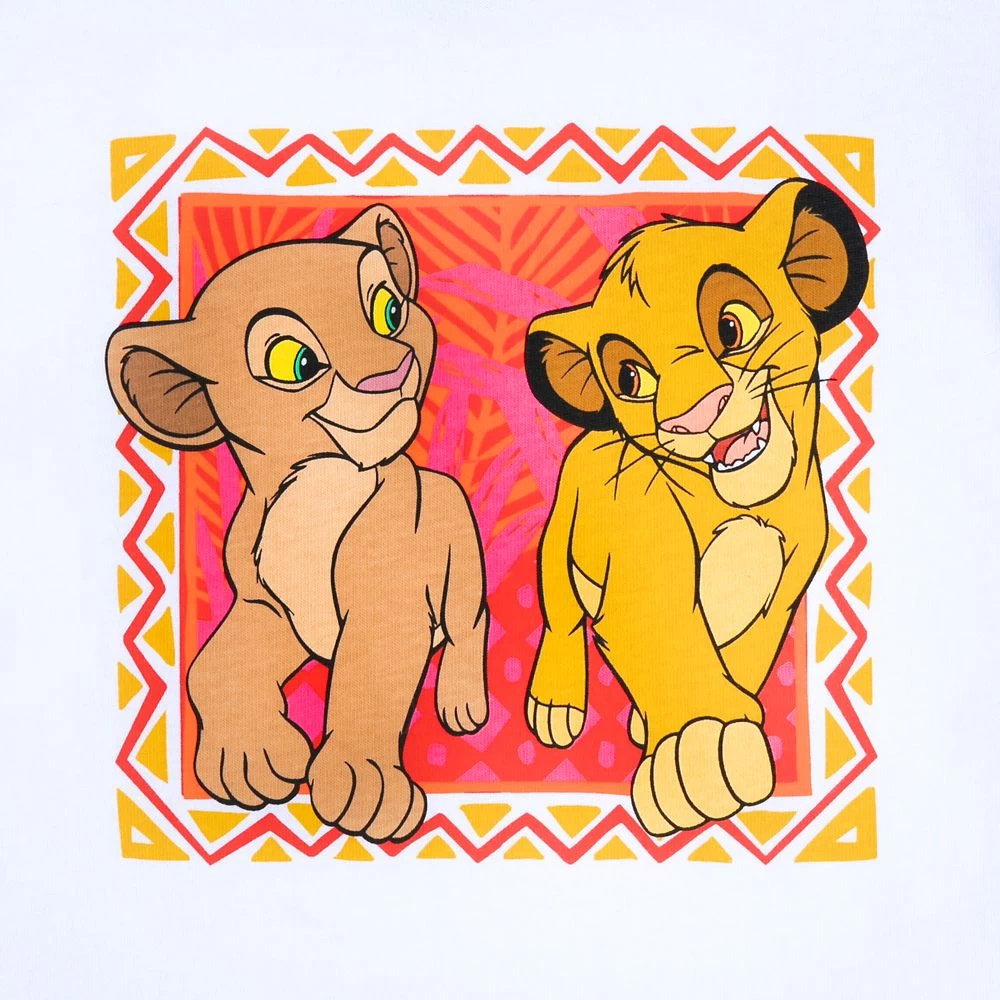 Disney Simba And Nala Fashion T-Shirt For Girls – The Lion King 5 Disney Simba And Nala Fashion T-Shirt For Girls – The Lion King - Image 3