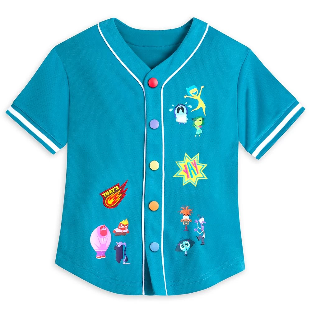 Disney Inside Out 2 Sport Jersey For Kids 3 Disney Inside Out 2 Sport Jersey For Kids