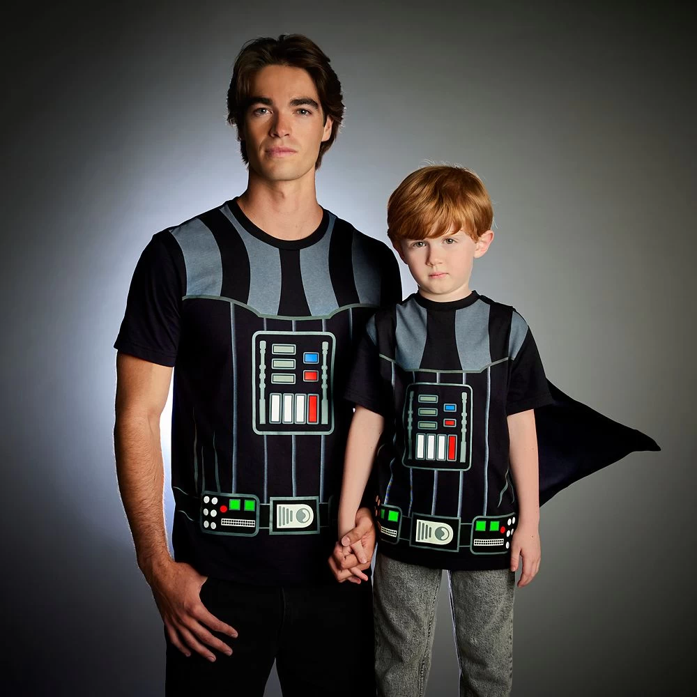 Disney Darth Vader T-Shirt With Cape For Kids – Star Wars 4 Disney Darth Vader T-Shirt With Cape For Kids – Star Wars - Image 2