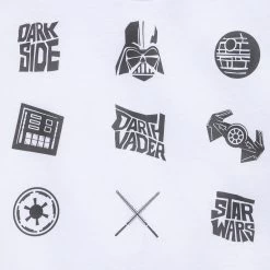 Disney Darth Vader Semi-Cropped Top For Girls 7 Disney Darth Vader Semi-Cropped Top For Girls -Girls Clothing Store 5007059245496 2