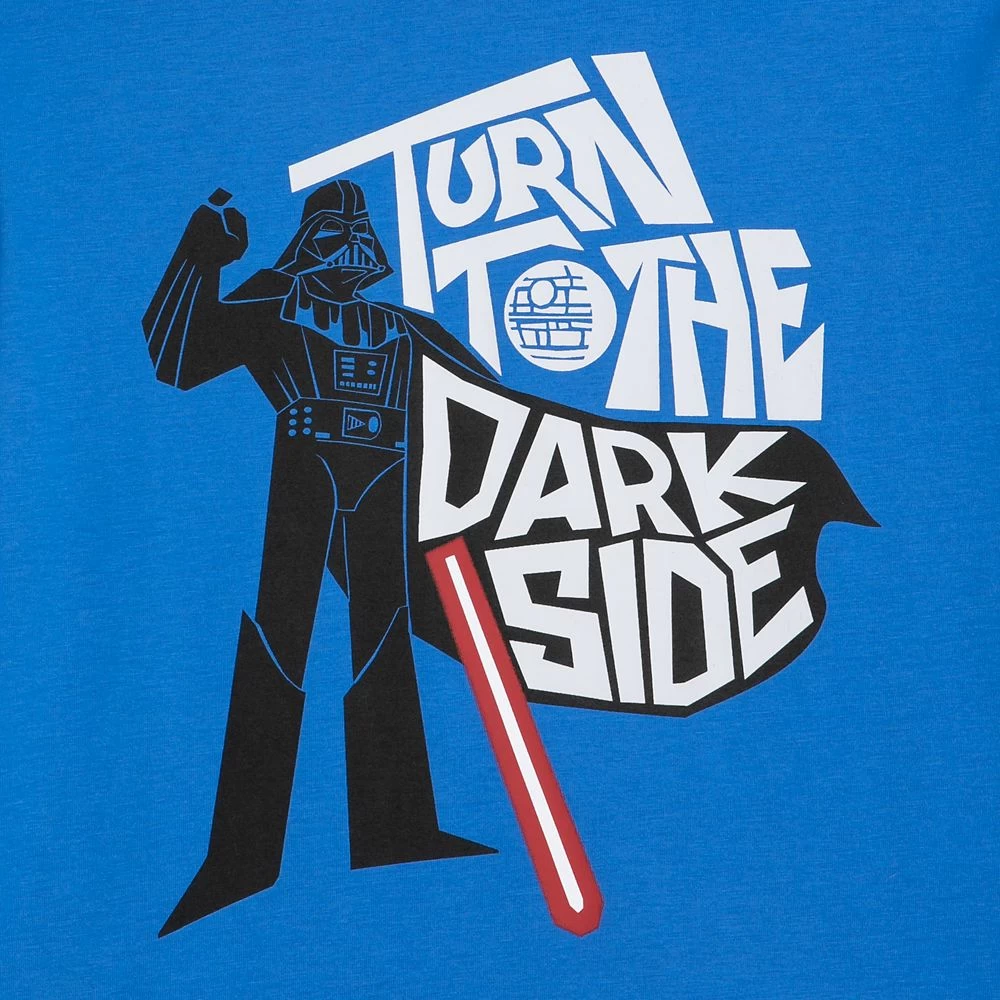 Disney Darth Vader ''Turn To The Dark Side'' T-Shirt For Kids 4 Disney Darth Vader ''Turn To The Dark Side'' T-Shirt For Kids - Image 2