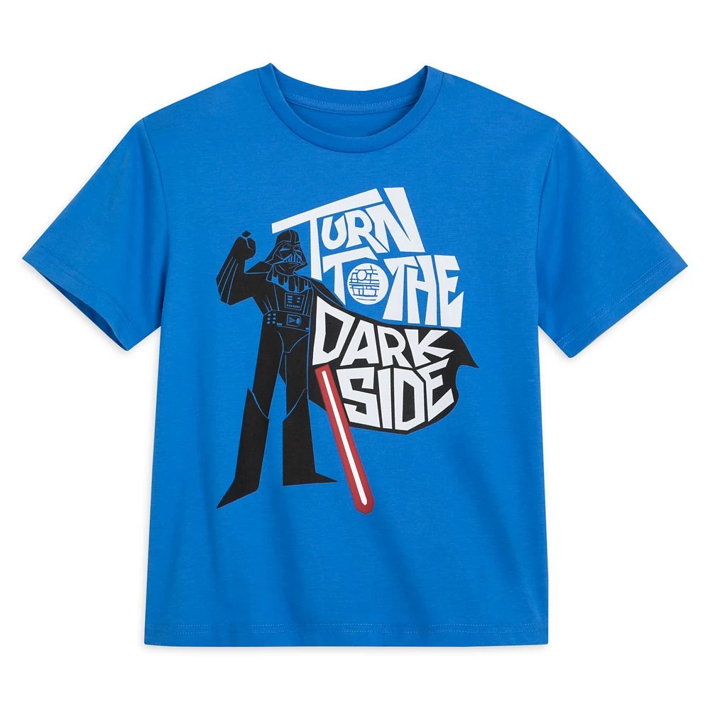 Disney Darth Vader ''Turn To The Dark Side'' T-Shirt For Kids 3 Disney Darth Vader ''Turn To The Dark Side'' T-Shirt For Kids