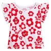 Disney Minnie Mouse Floral T-Shirt For Girls – Sensory Friendly 1 Disney Minnie Mouse Floral T-Shirt For Girls – Sensory Friendly -Girls Clothing Store 5007106030224