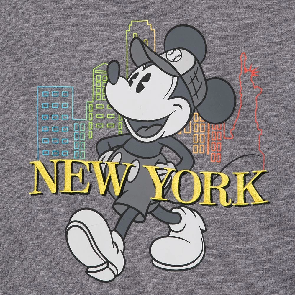 Disney Mickey Mouse New York Pullover Hoodie For Adults 4 Disney Mickey Mouse New York Pullover Hoodie For Adults - Image 2