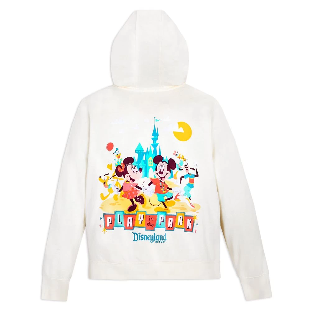 Minnie Mouse And Friends Play In The Park Zip Hoodie For Women – Disneyland 4 Minnie Mouse And Friends Play In The Park Zip Hoodie For Women – Disneyland - Image 2