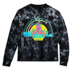 Walt Disney World 2024 Tie-Dye Pullover Sweatshirt For Women