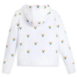 Mickey Mouse Icon Zip Hoodie For Women – Disney Pride Collection -Girls Clothing Store 5102059580270 2