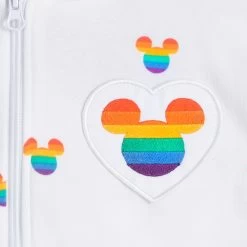 Mickey Mouse Icon Zip Hoodie For Women – Disney Pride Collection -Girls Clothing Store 5102059580270 3