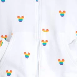 Mickey Mouse Icon Zip Hoodie For Women – Disney Pride Collection -Girls Clothing Store 5102059580270 4