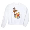 Disney Winnie The Pooh And Tigger Semi-Cropped Sweatshirt For Women 1 Disney Winnie The Pooh And Tigger Semi-Cropped Sweatshirt For Women -Girls Clothing Store 5102106030098